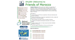 Desktop Screenshot of friendsofmorocco.org